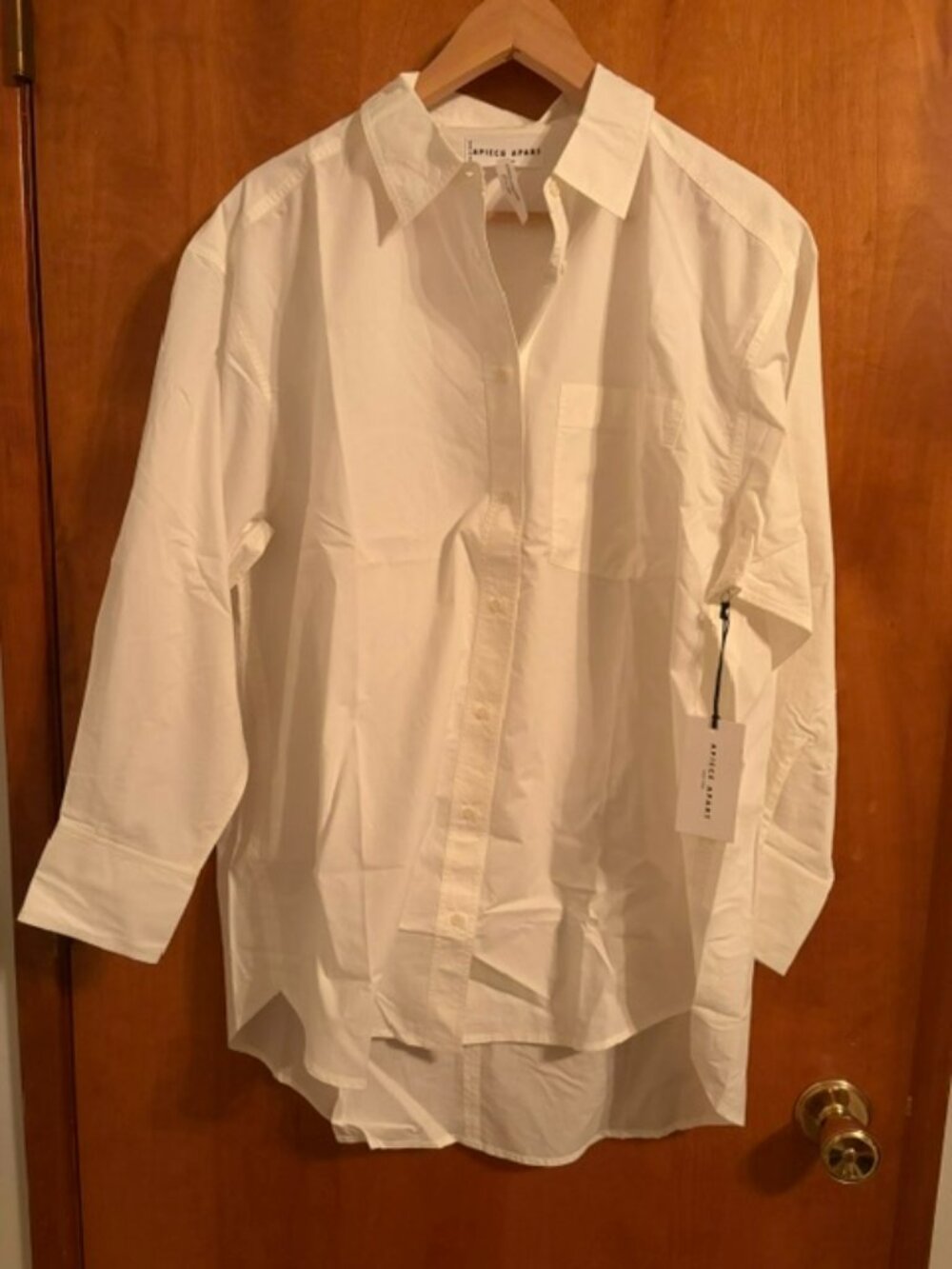 Apiece Apart Oversized Button Down Shirt